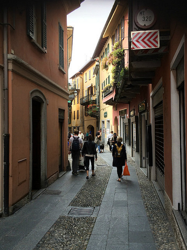 Narrow Bellagio Streets