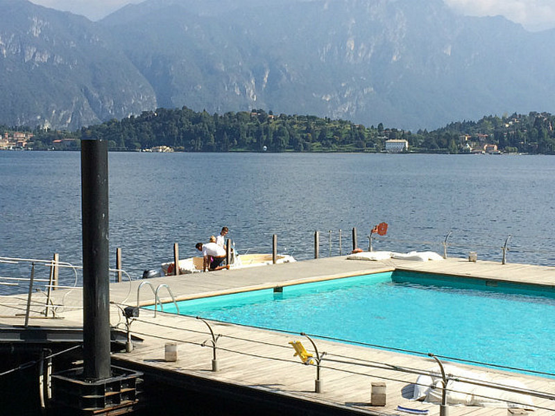 Floating Pool at Grand Hotel Tremezzo