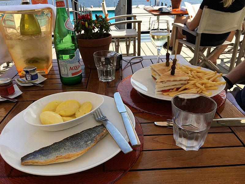 Lunch at the Beach Cafe