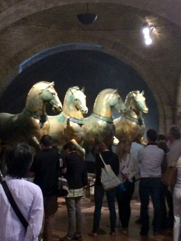 The Golden Horses  in the Basilica di San Marco