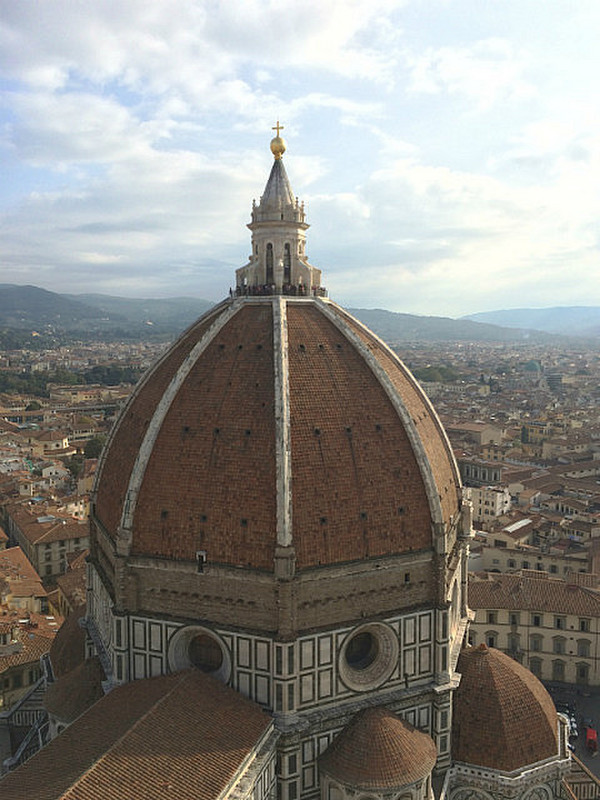 View of Brunelleschi&#39;s Dome from the Bell Tower