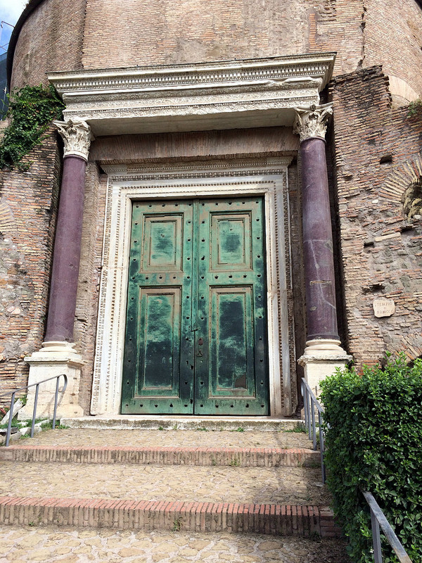 Door In Roman Forum
