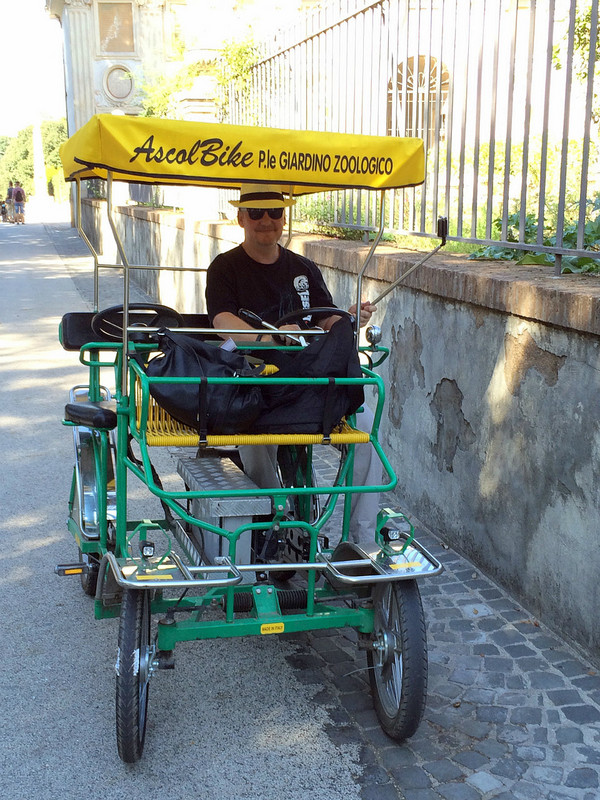 Dual Bike in the Borghese Gardens | Photo