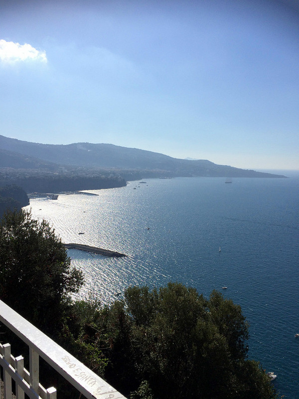 View of the Sorrentine Peninsula