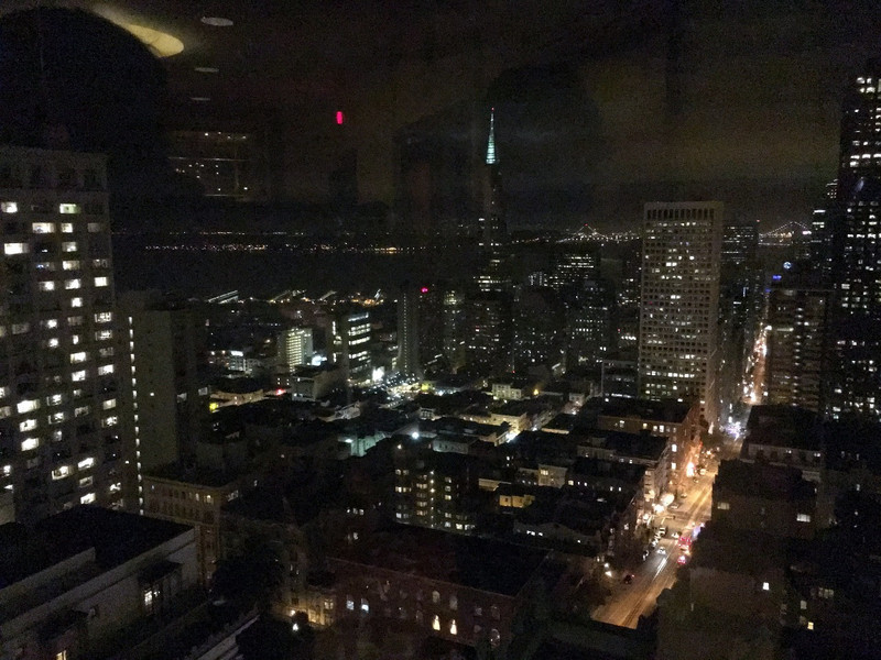 View of San Francisco from Top of the Mark