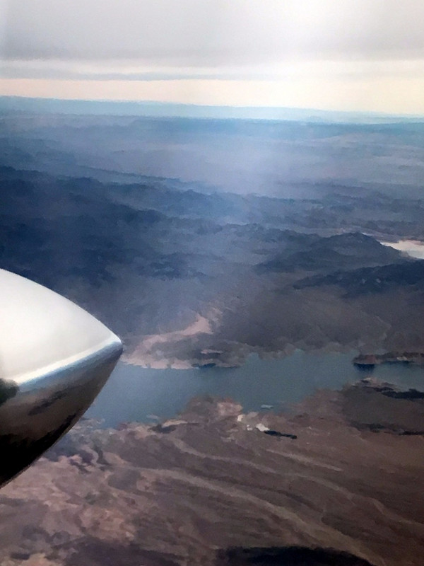Hoover Dam from Plane