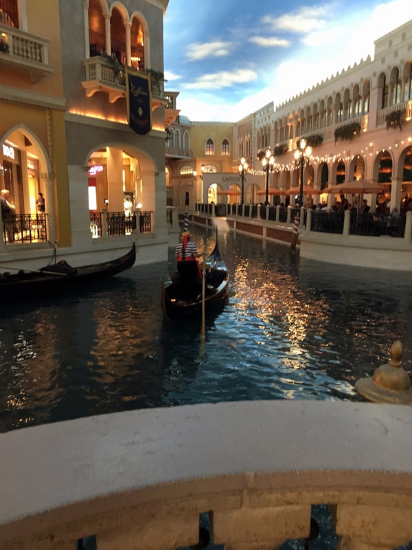 Venetian Canals in Las Vegas