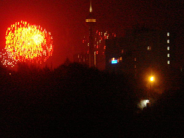 fireworks over Pattaya