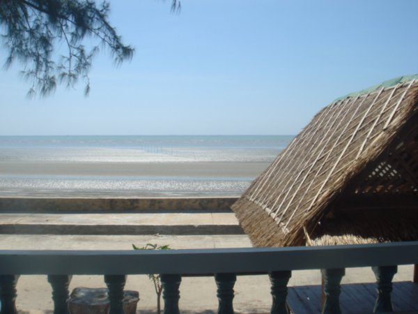The view from the bungalow at Ban Khun Thanod