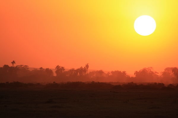 Sunset Amboseli