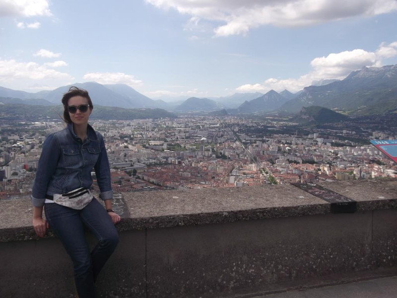 Grenoble: widok z Bastylii