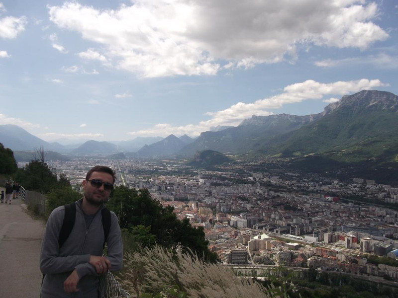 Grenoble: widok z Bastylii