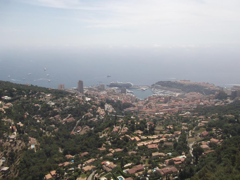 Le Turbie - widok na Monako