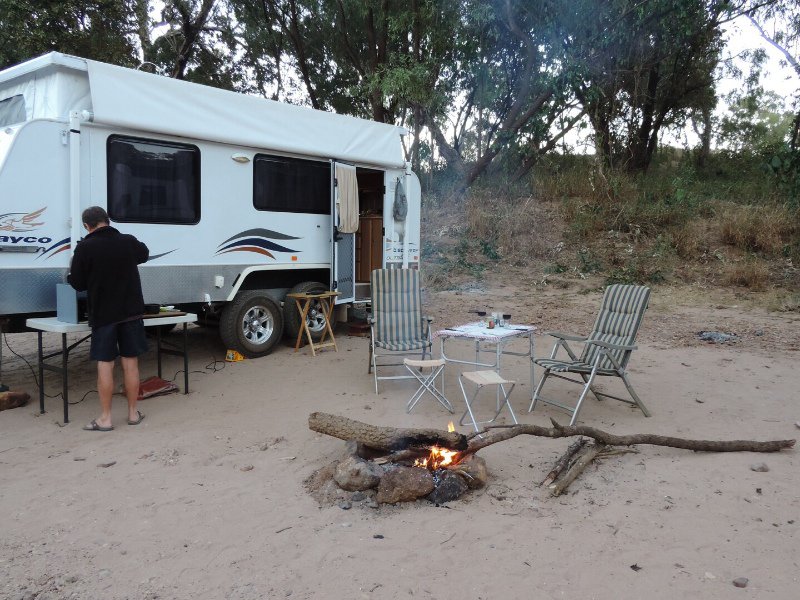 Our camp site at Gregory Downs