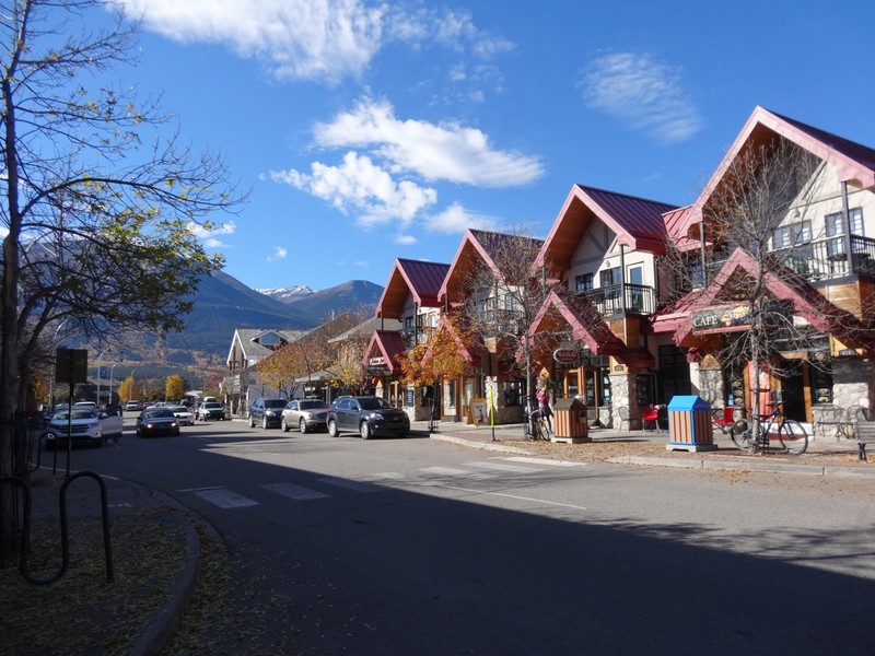 Jasper Village streetscape