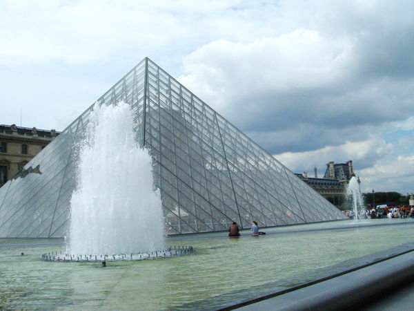 Pyramids at The Louvre