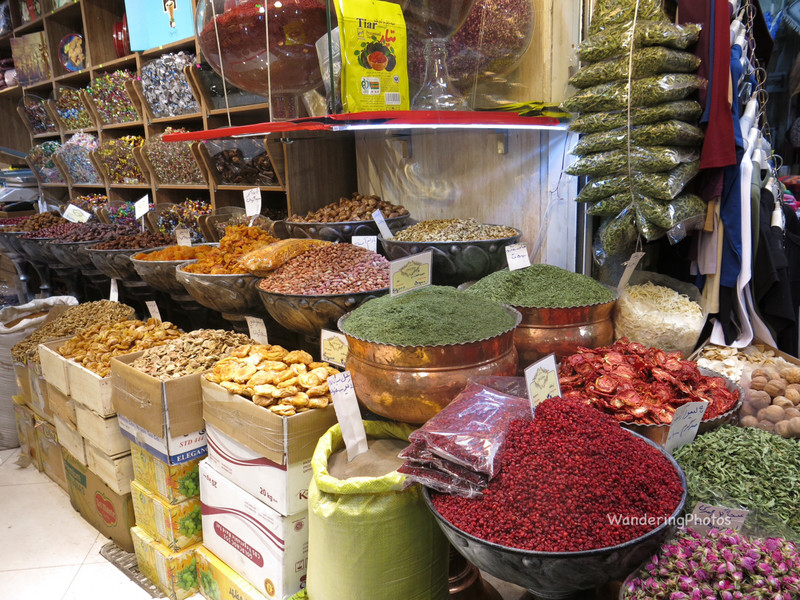 Spices & Dried Fruit - Bazaar Tehran 