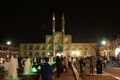 Main Square & Mosque at night - Yazd