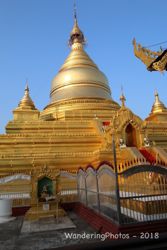 Golden Stupas - Mandalay