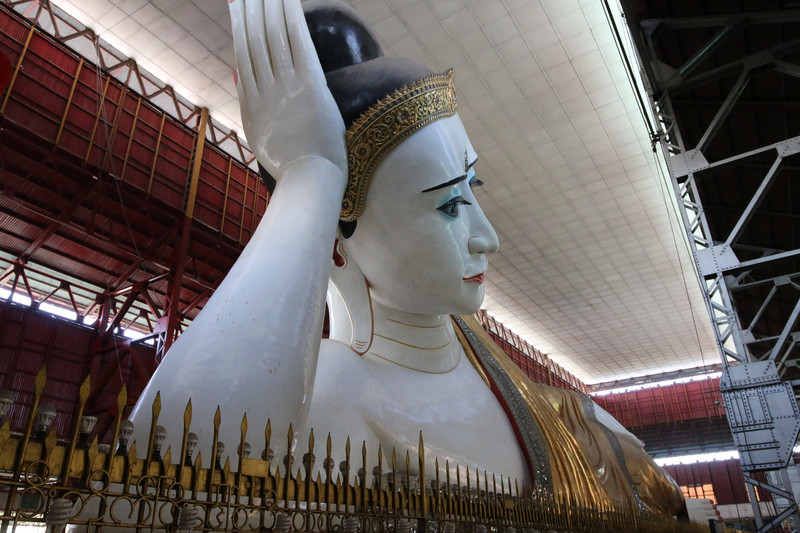 Reclining Buddha - Sula Pagoda Yangon