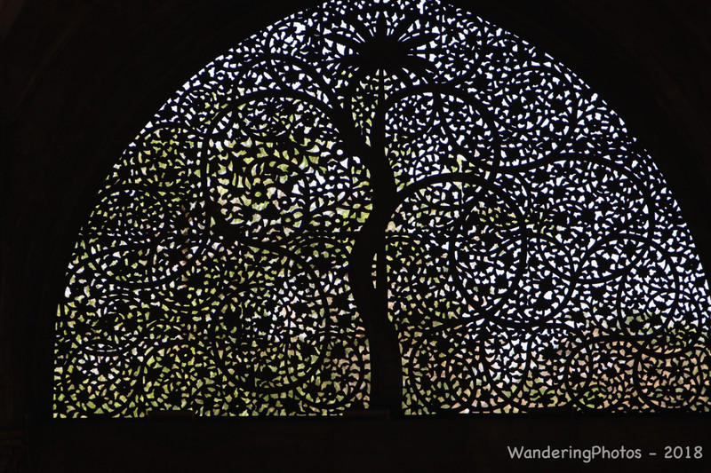 Tree of Life Jaalis - Sidi Saiyad Mosque - Ahmedabad