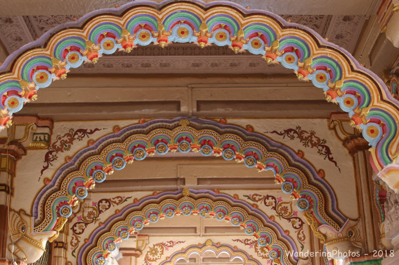 Colourful Hindu Temple - Ahmedabad 