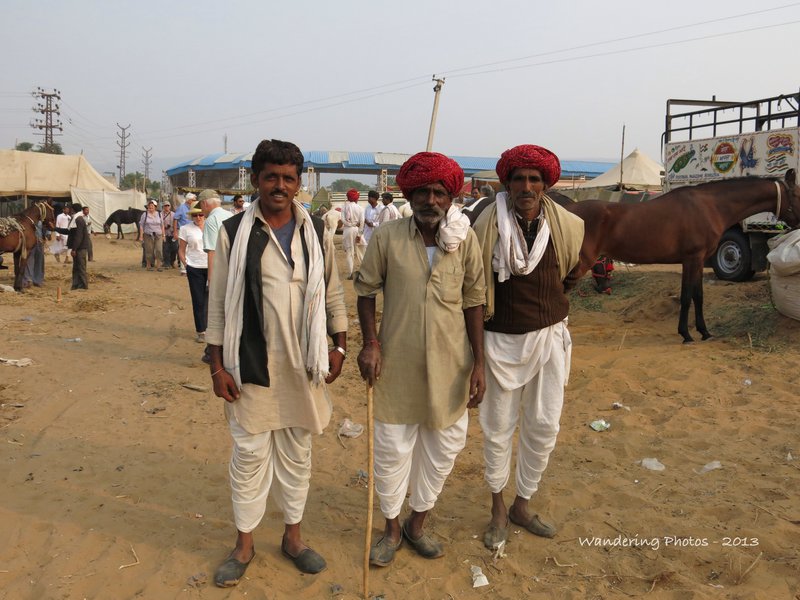 Colourful characters at the Pushkar Camel Fair