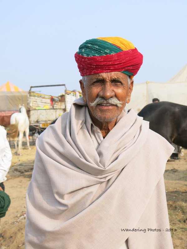 Local tribesman at the Pushkar Camel Fair