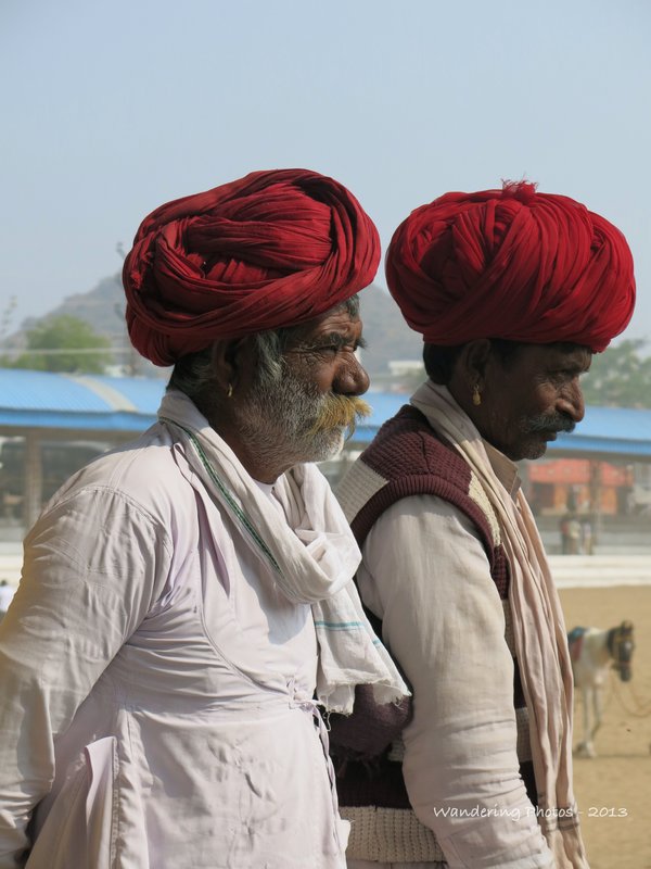 Rebari tribesman from Jodhpur area of Rajasthan at the Pushkar Camel Fair