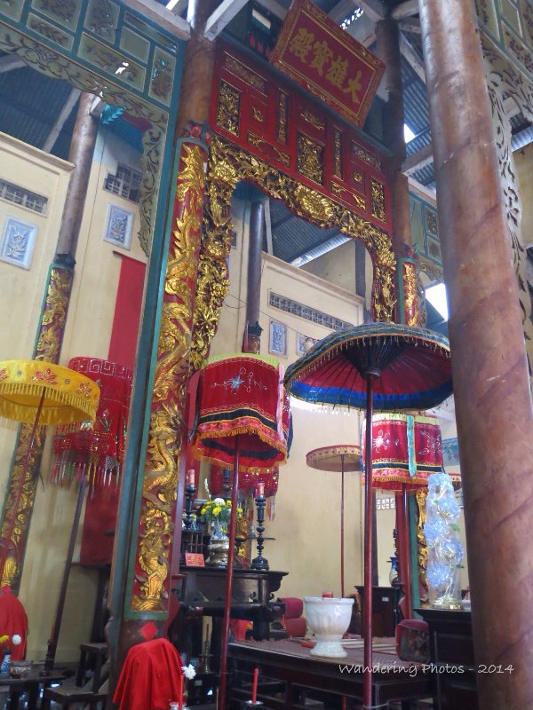 Inside Ba Chuc Pagoda