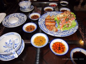 Spring Rolls with sauces - May Restaurant Ho Chi Minh City