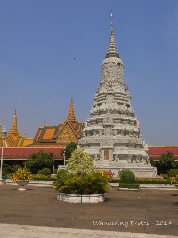 Stupa of Suramarit - Silver Pagoda - Phnom Penh