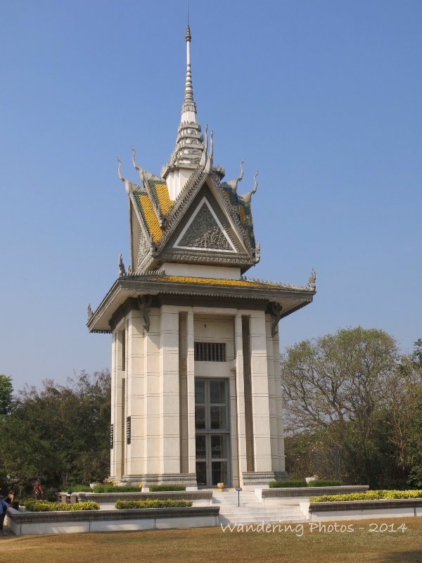 Memorial in the Choeung Ek Killing Fields - Phnom Penh