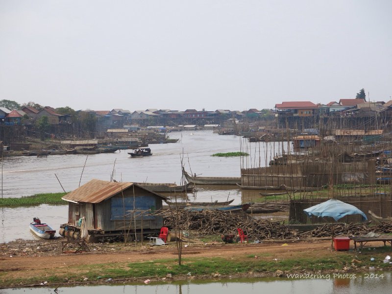 Kompong Khleang Floating Village on Tonle Sap Lake