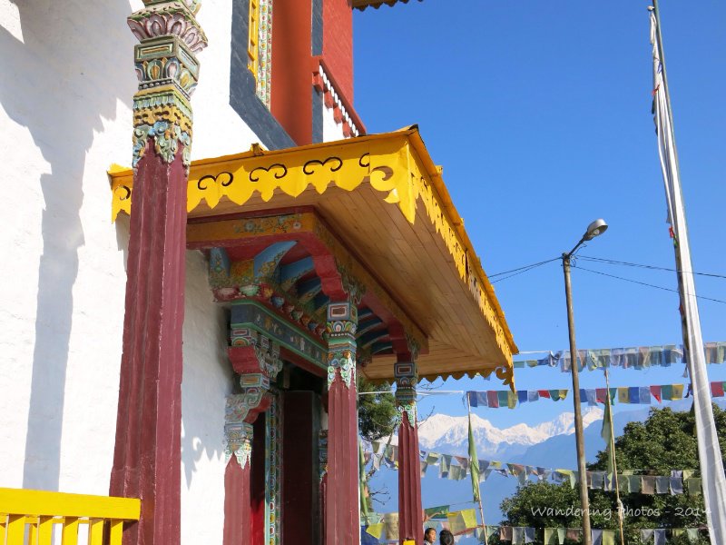 Kangchenjunga Mountain Range with Pemayangtse Monastery