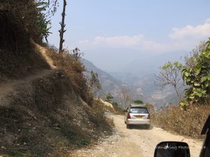 The road to Sikkim