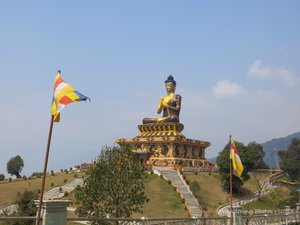 Giant Buddha statue in