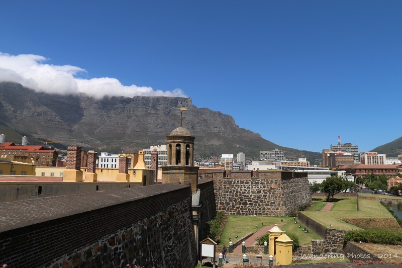 Table Mountain from Cape Fort