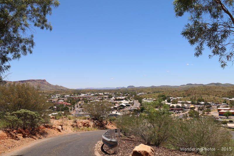 View across Alice Springs