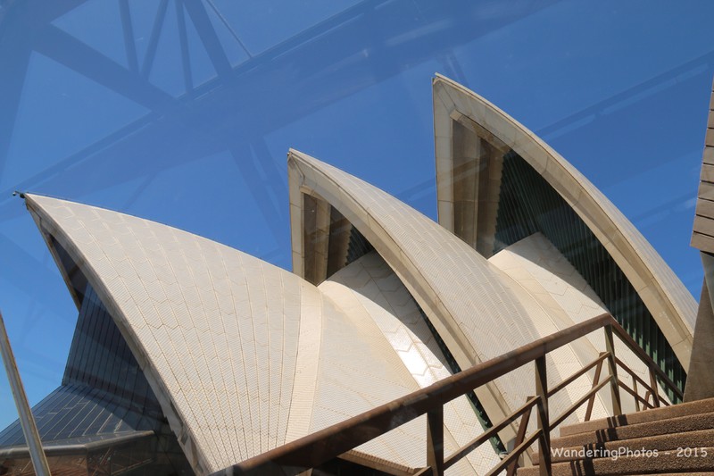 Overlapping shells of the Sydney Opera House