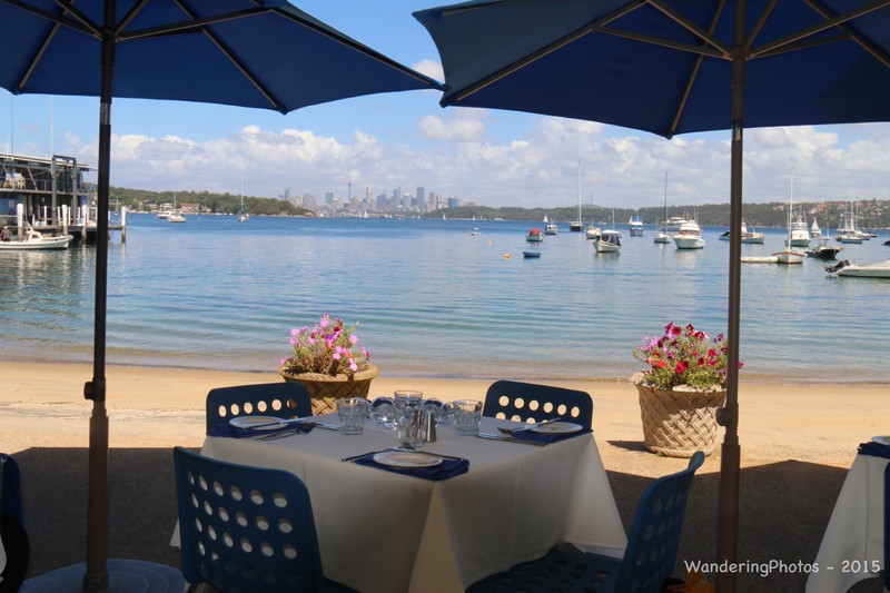 View from Doyles On the Beach restaurant Watsons Bay