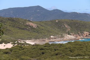 View along the coast on Wilsons Promontory
