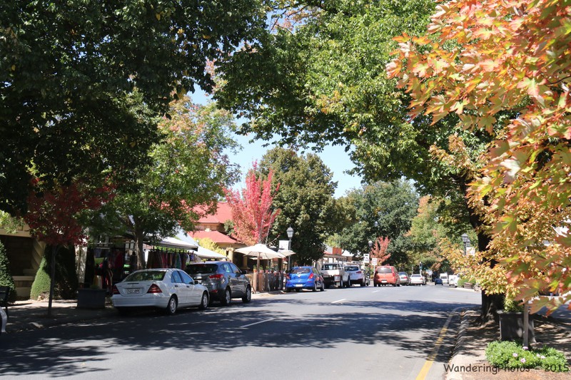 Main Street Hahndorf in the Adelaide Hills