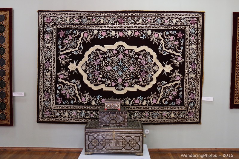Applique embroidery - Museum of Apllied Arts - Tashkent