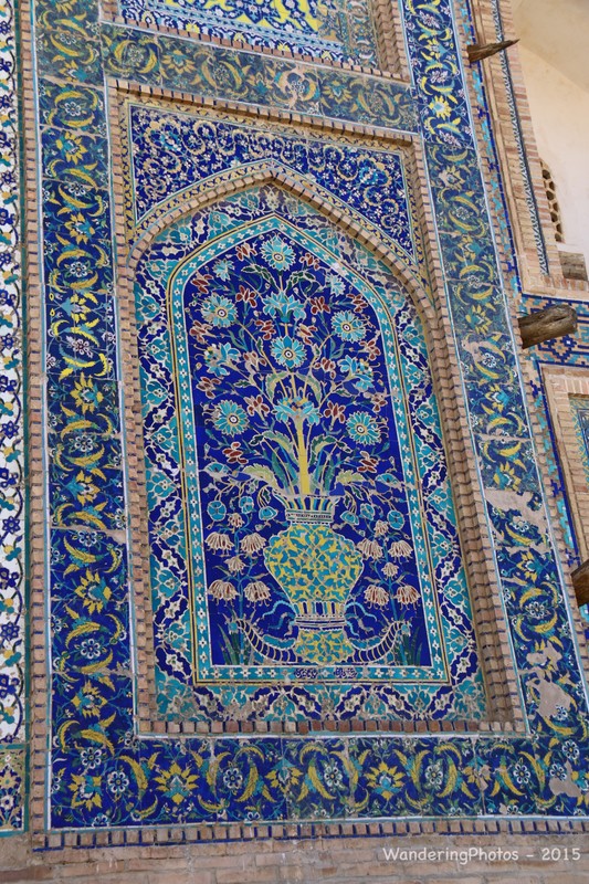 Wonderful tiles - Bukhara