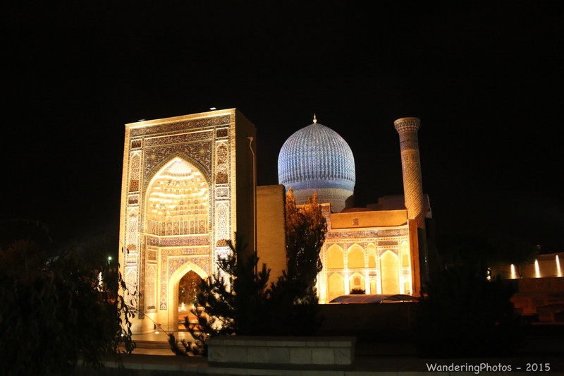 Mausoleum at night - Samarkand