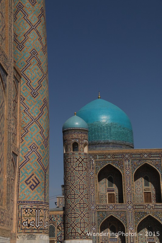 Blue domed mosque - Samarkand