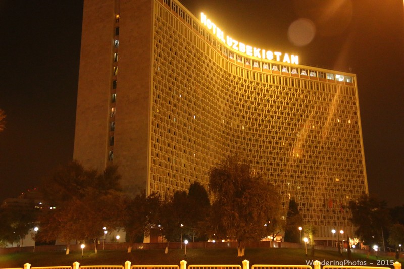 Soviet-era Hotel Uzbekistan