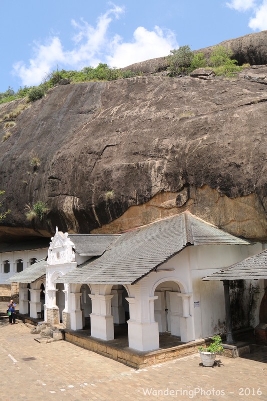 Entrance to the Dambulla Cave Temples