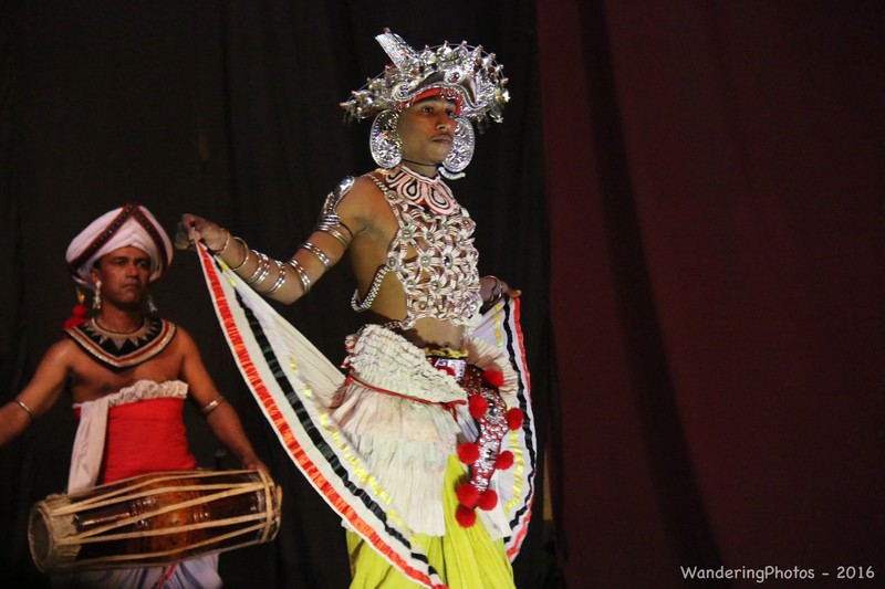Dancer at Kandy Cultural show